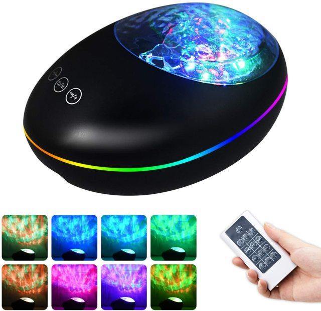 Bluetooth Speaker Ocean Wave Projector - Bark ‘n’ Paws