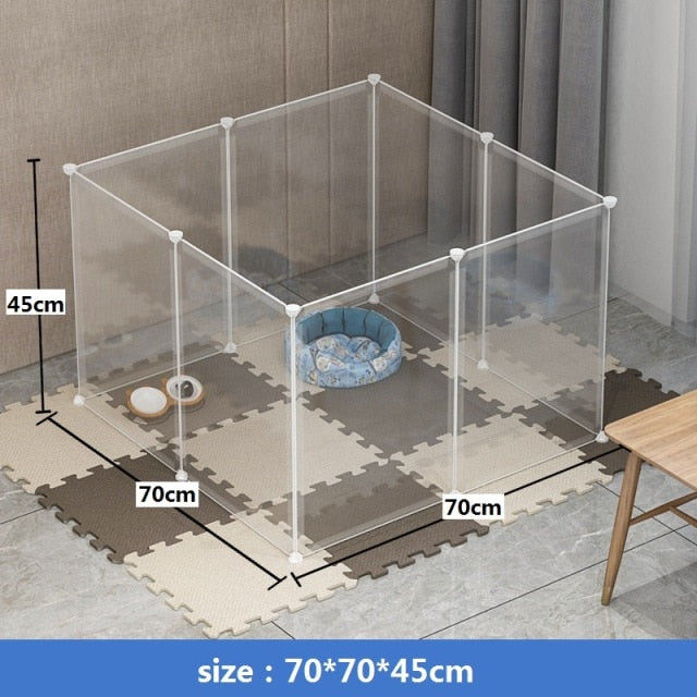 Portable Metal Wire Pet Playpen