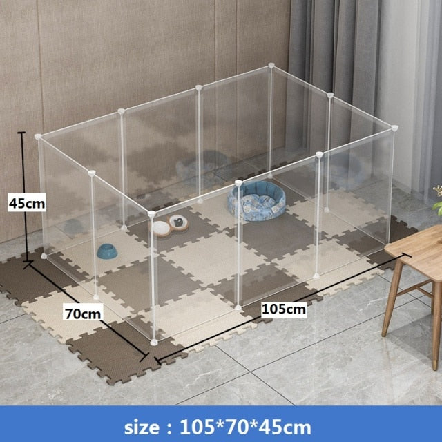 Portable Metal Wire Pet Playpen
