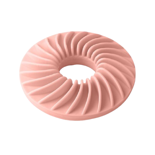 Interactive Soft Round Pet Slow Feeder