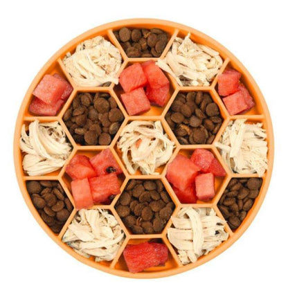 Anti Skid Pet Slow Food Bowl - Bark ‘n’ Paws