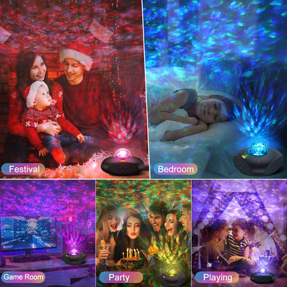 Smart WiFi Galaxy Star Sky Projector