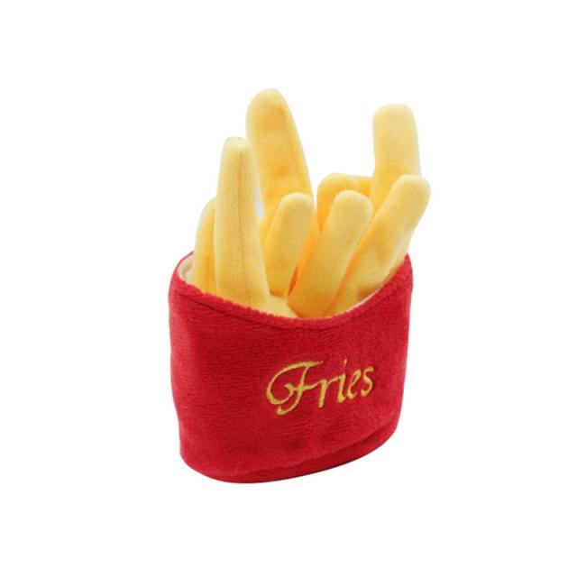 Fastfood Series Squeaky Dog Toys