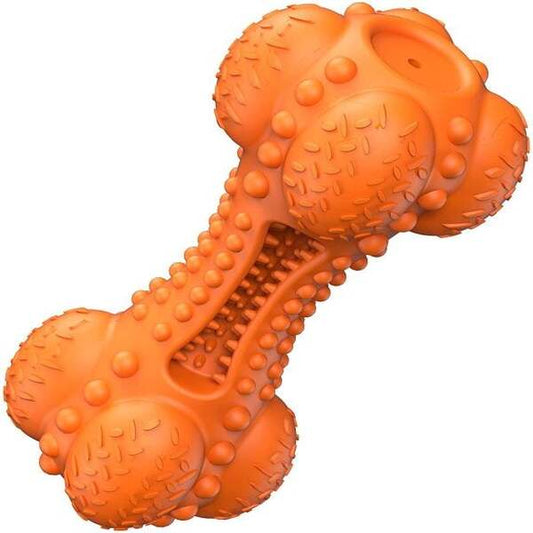 Squeaky Rubber Dog Chewy Toys