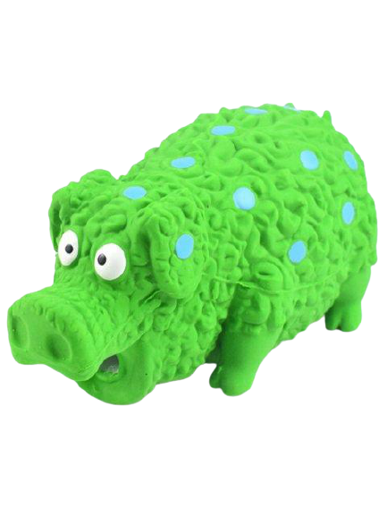 Squeaky Piglet Chewy Dog Toy
