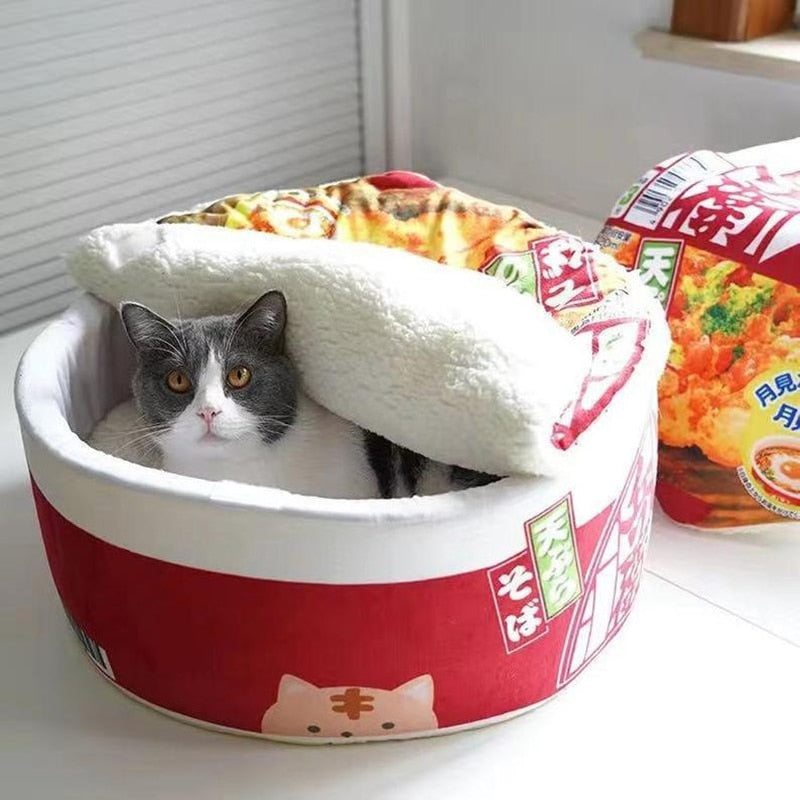 Funny Noodle Cozy Pet Bed