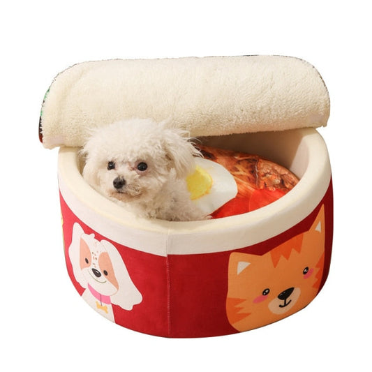 Funny Noodle Cozy Pet Bed
