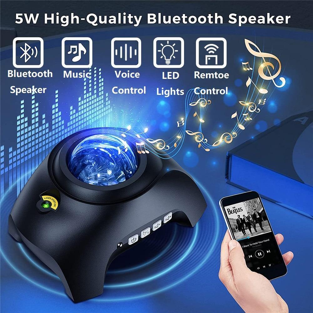 Aurora Star Galaxy Night Light Projector - Bark ‘n’ Paws