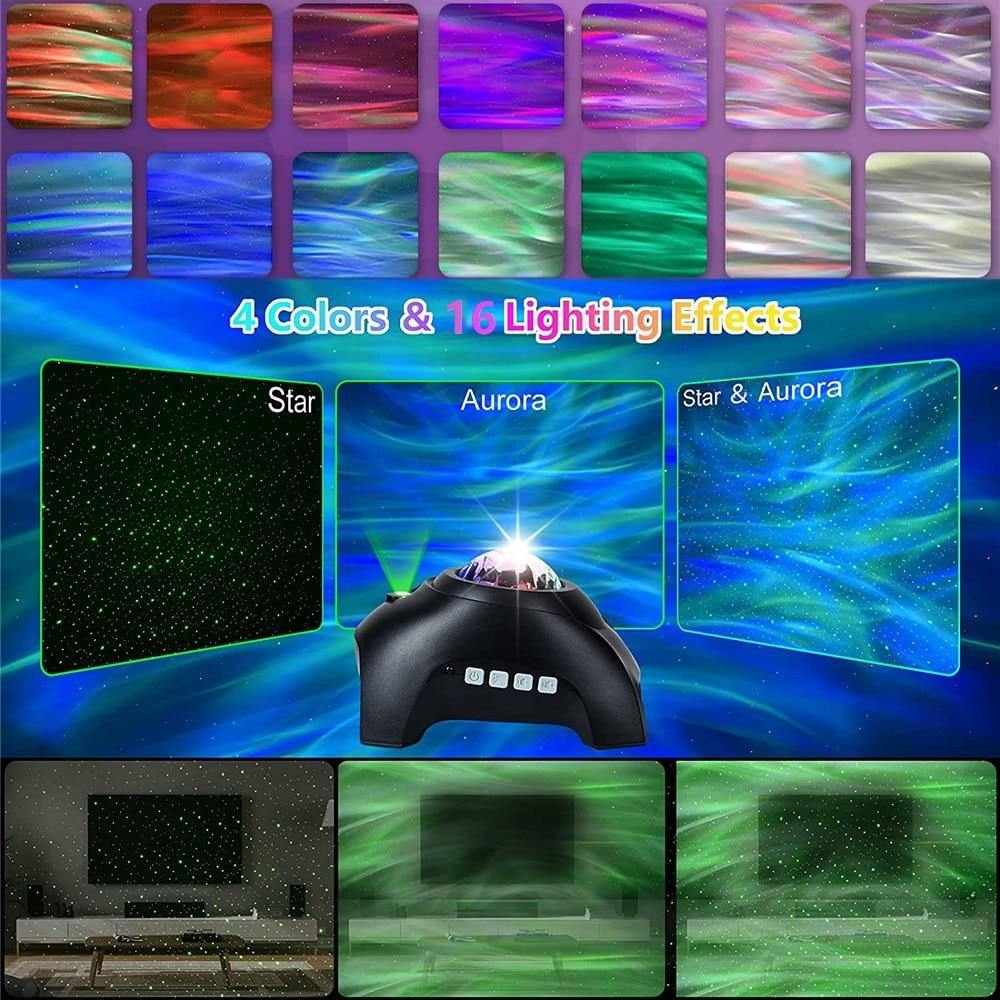 Aurora Star Galaxy Night Light Projector - Bark ‘n’ Paws