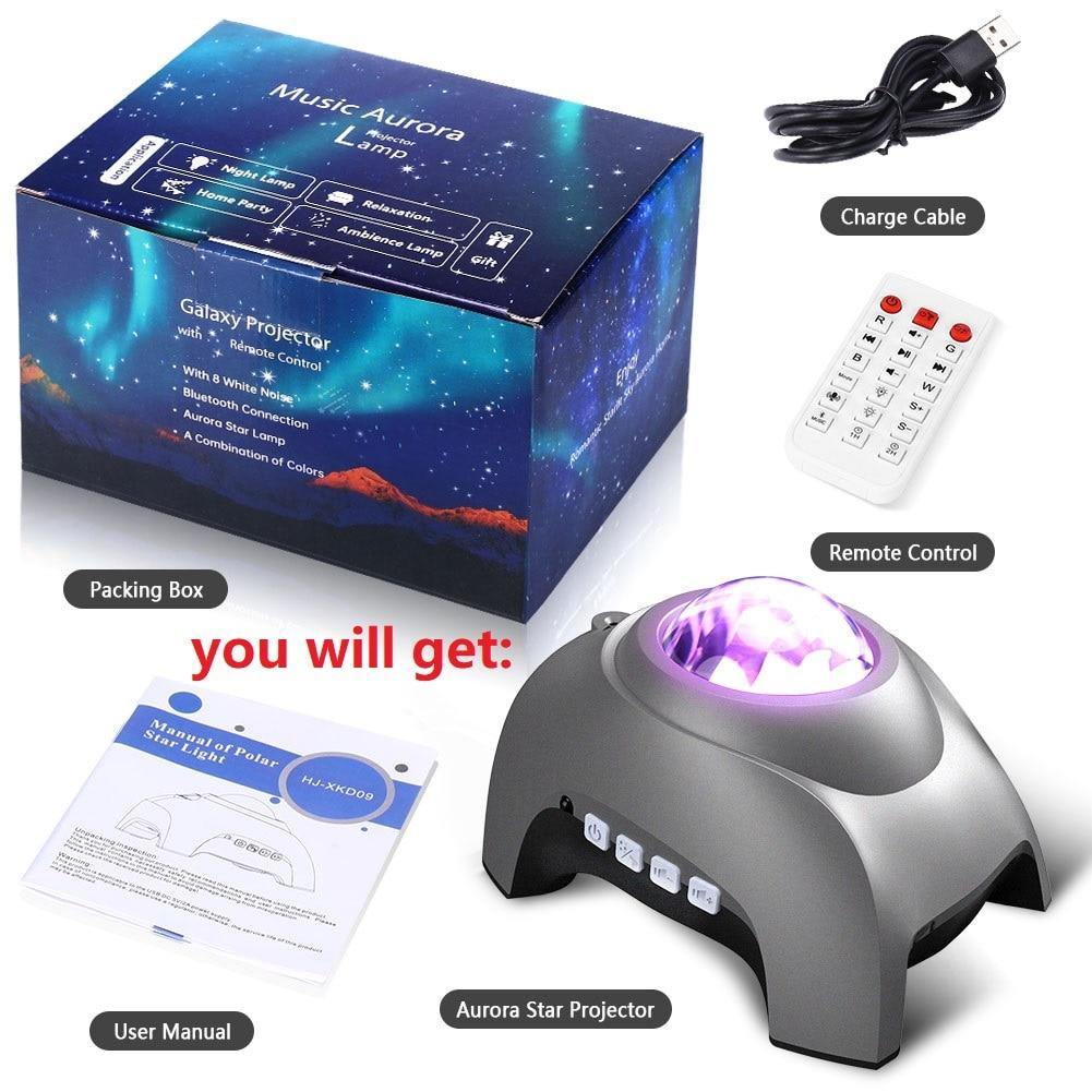 Aurora Star Galaxy Night Light Projector - Bark ‘n’ Paws