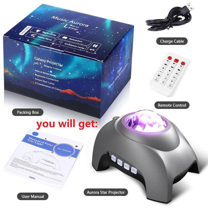Aurora Star Galaxy Night Light Projector - Bark ‘n’ Paws