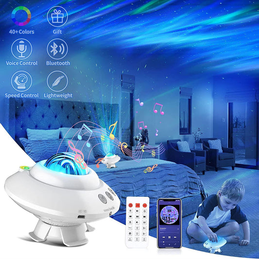 Aurora Light Ocean Wave Star Projector - Bark ‘n’ Paws