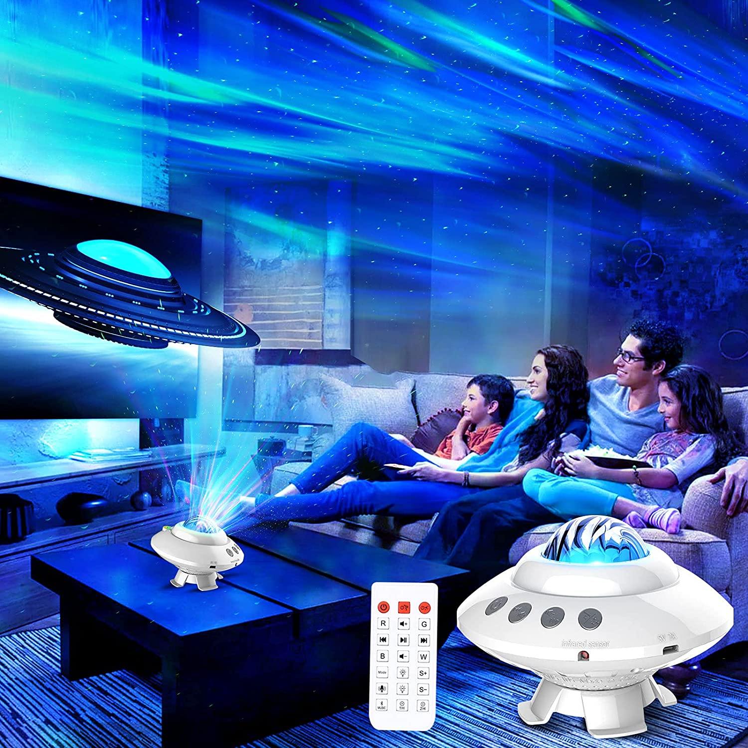 Aurora Light Ocean Wave Star Projector - Bark ‘n’ Paws