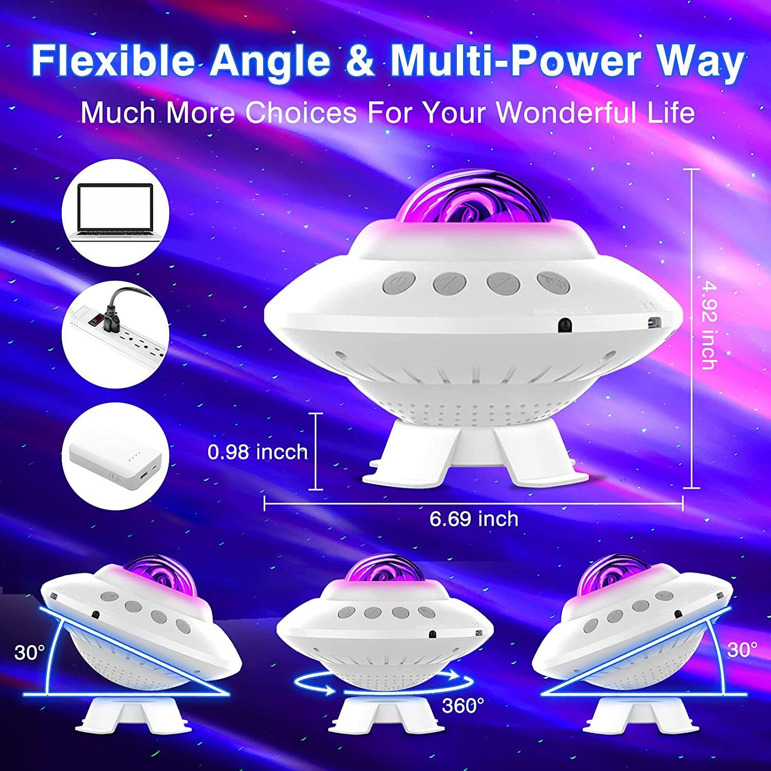 Aurora Light Ocean Wave Star Projector - Bark ‘n’ Paws