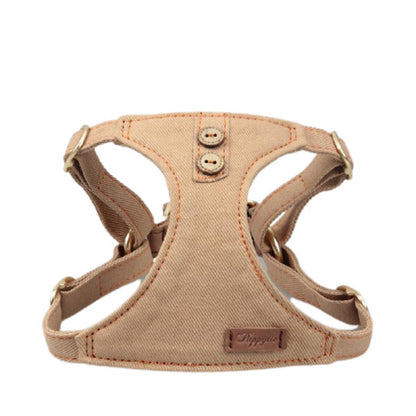 Fashion Denim Dog Vest Harness