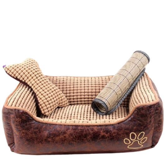 Soft Suede Dog Sofa Beds