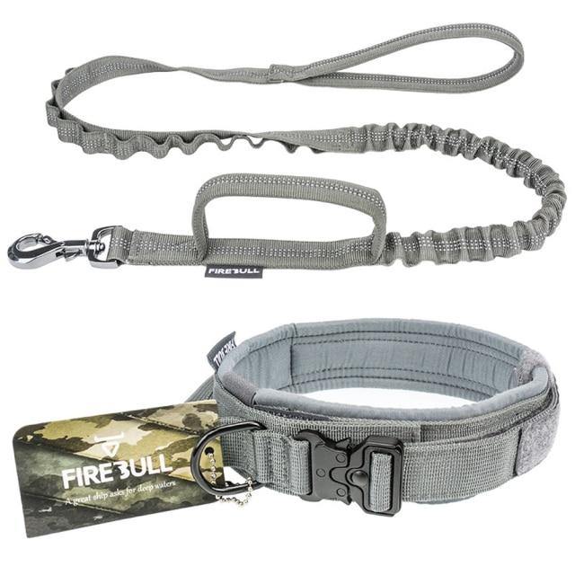 High Quality Tactical Dog Collar & Leash Set - Bark ‘n’ Paws