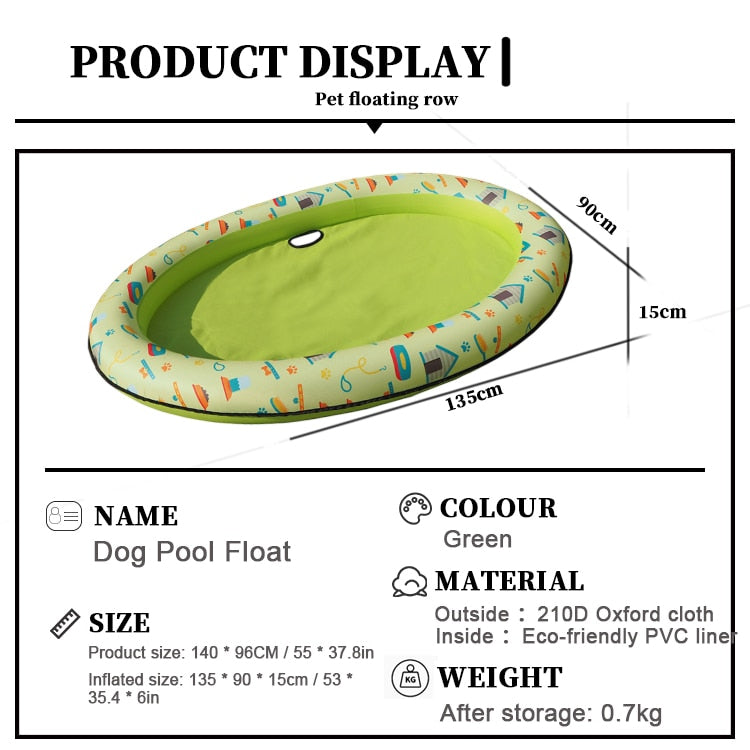 Dog Swimming Pool Float