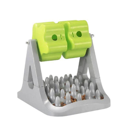 Dog Interactive Roller Feeder Puzzle Toy - Bark ‘n’ Paws