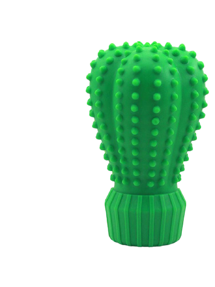 Squeaky Durable Rubber Cactus Dog Toy
