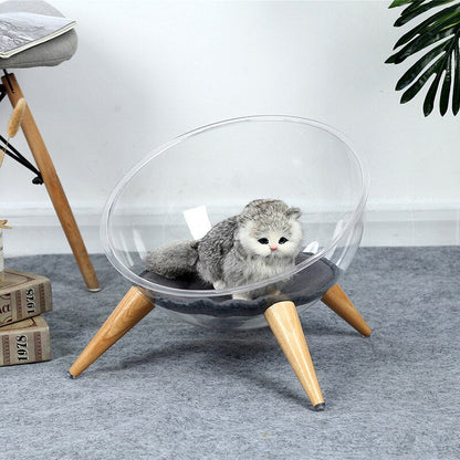 Luxury Semi Enclosed Capsule Cat Nest