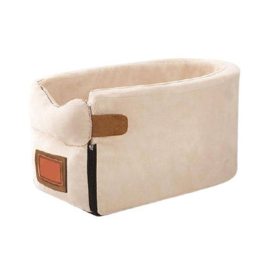 Dog Car Armrest Booster Bed - Bark ‘n’ Paws