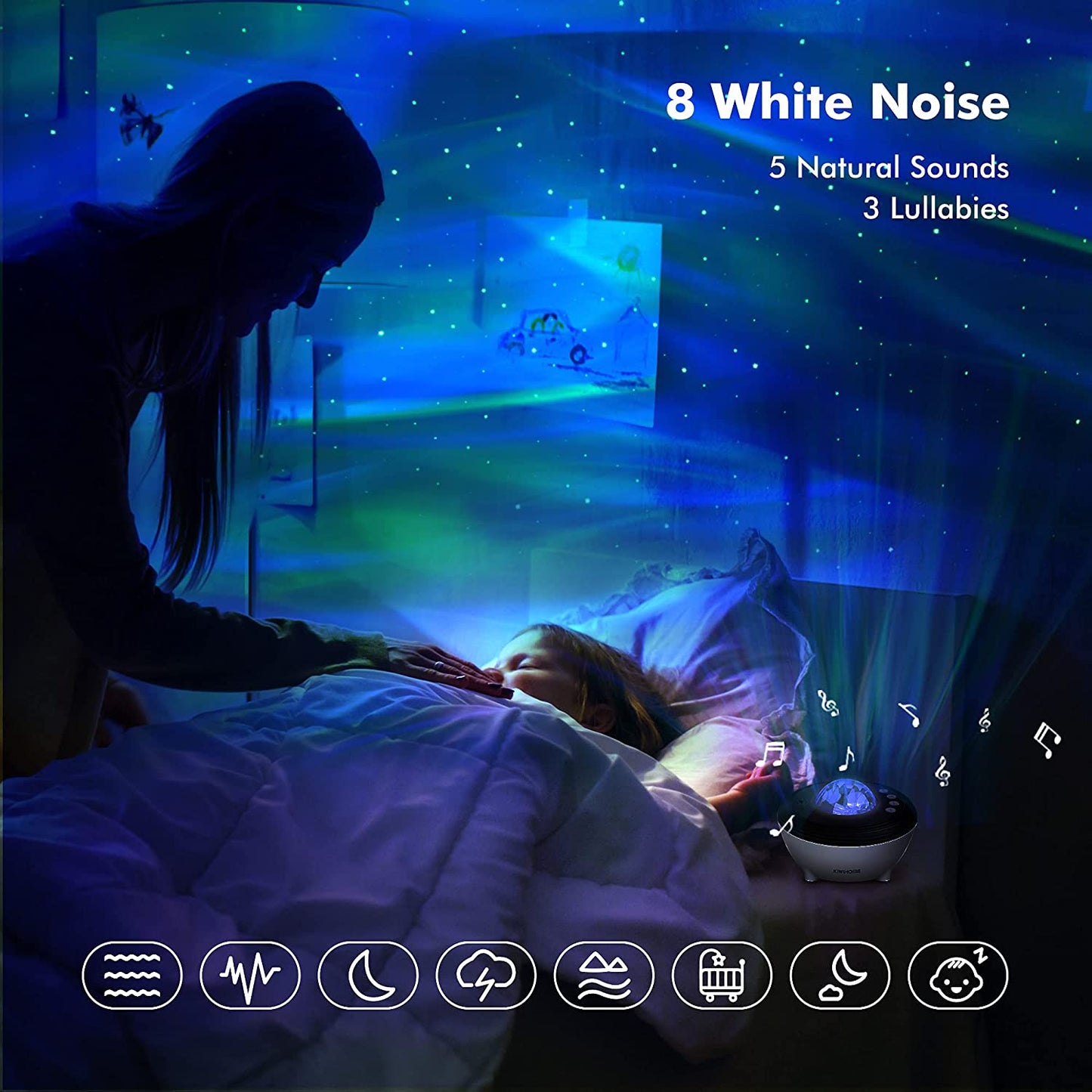 Star Projector LED Galaxy Night Light