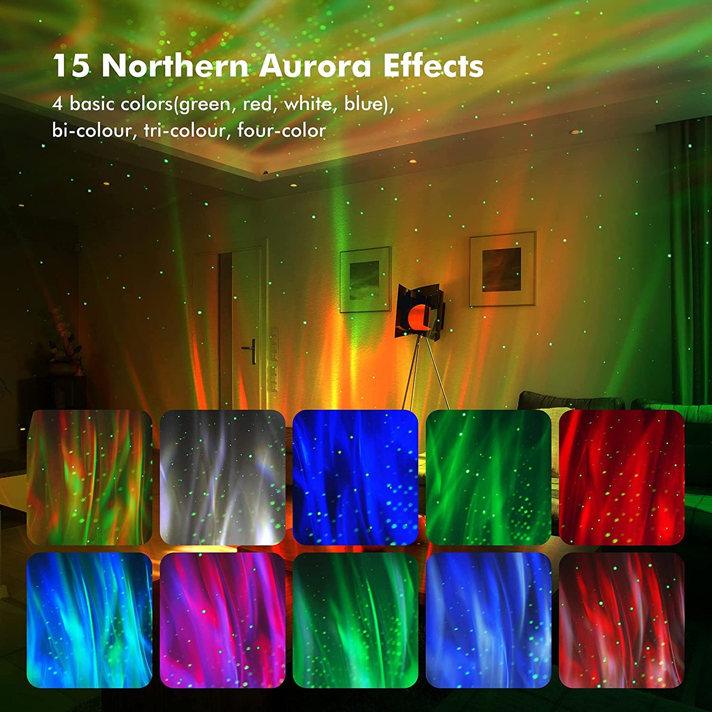 Star Projector LED Galaxy Night Light