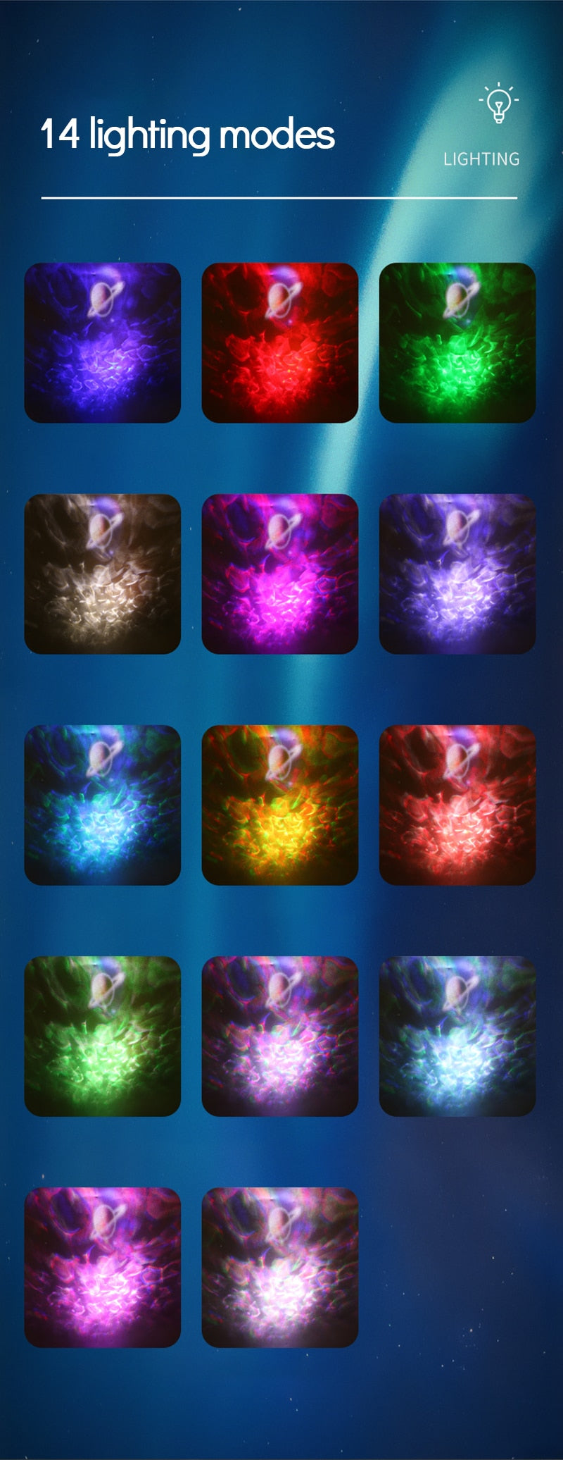 Starry Sky Lamp Night Light Projector