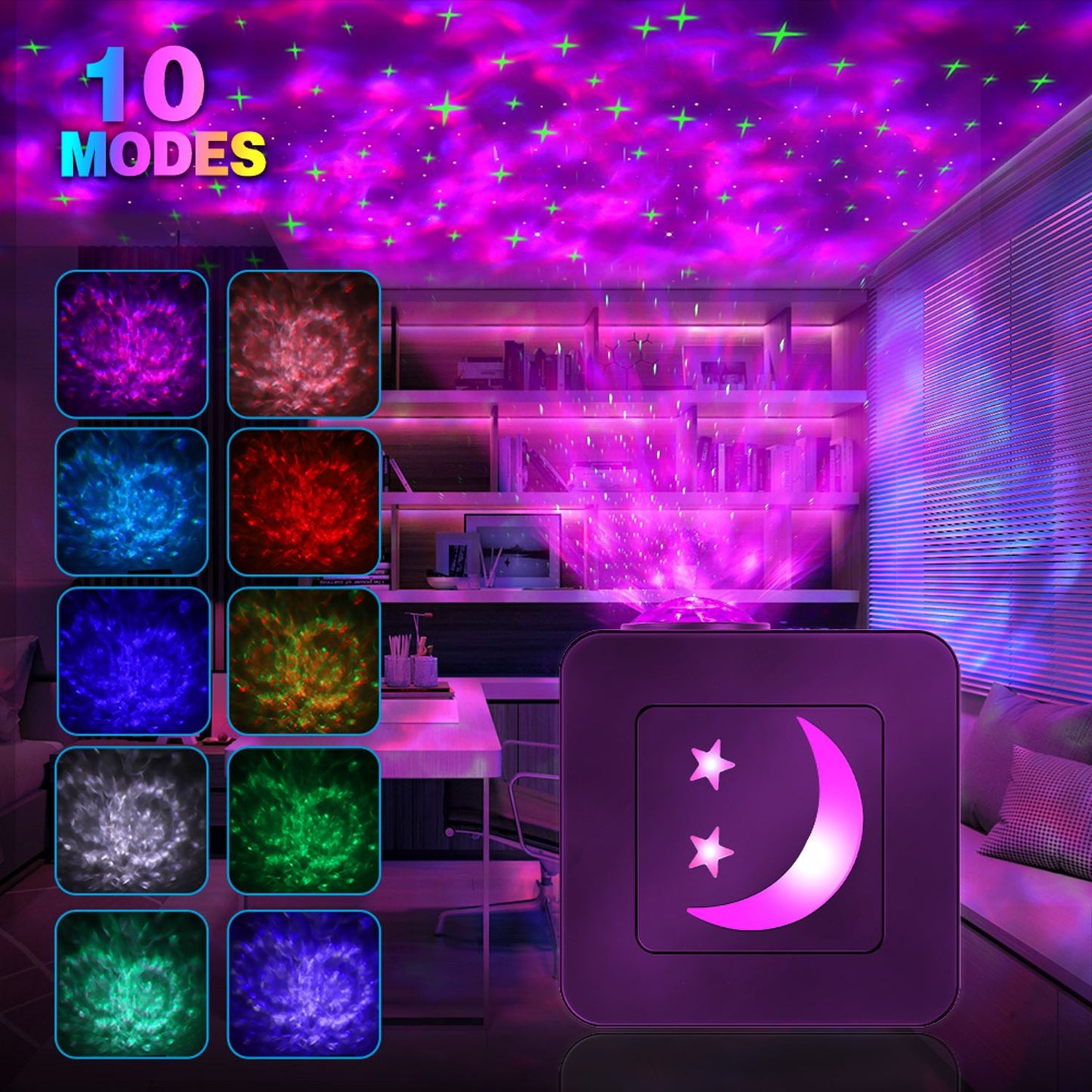 LED Starry Sky Projector Lamp