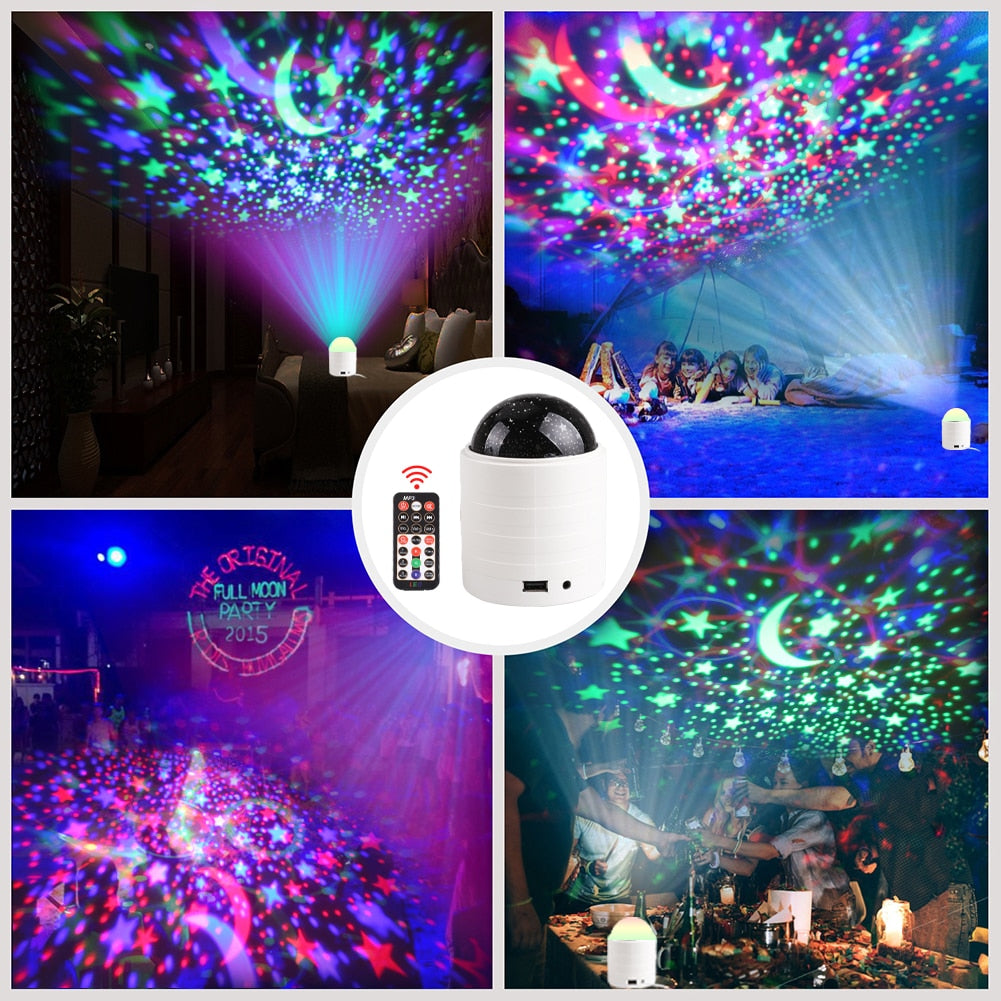 Starry Sky Night Light Projector