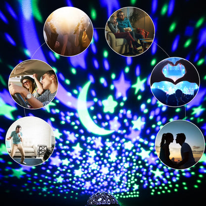 Starry Sky Night Light Projector