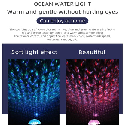 Night Light Bluetooth Speaker Sky Projector