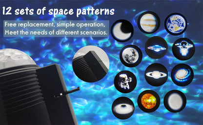 LED Music Night Light Star Projector