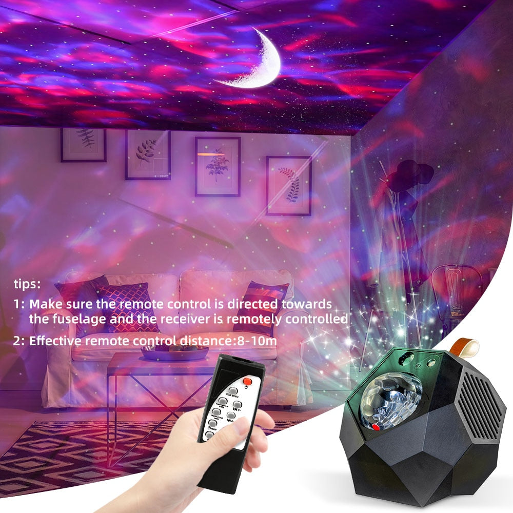Led Projector Light Galaxy Ocean Projection