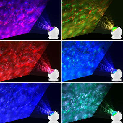 LED Water Wave Star Galaxy Projector