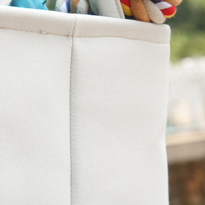 Foldable Pet Toys Storage Basket