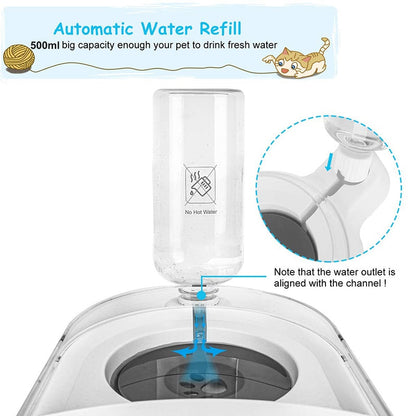2 In 1 Water & Food Pet Bowl