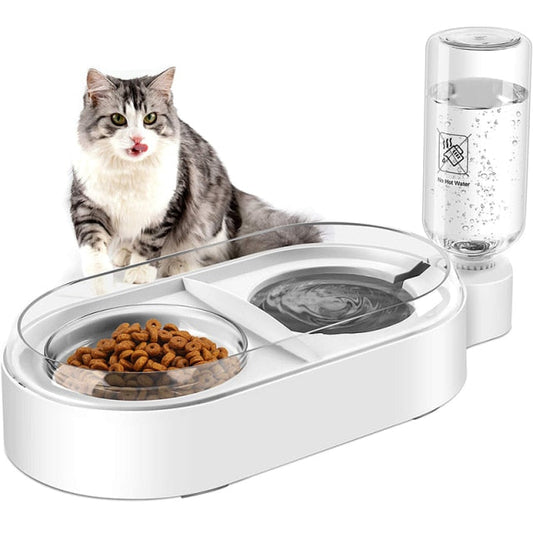 2 In 1 Water & Food Pet Bowl
