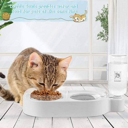 2 In 1 Water & Food Pet Bowl
