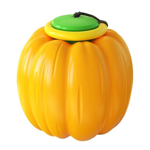 Dog Pumpkin Toy Ball With Retractable Rope - Bark ‘n’ Paws