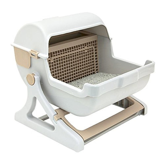 Semi Automatic Luxury Cat Litter Box