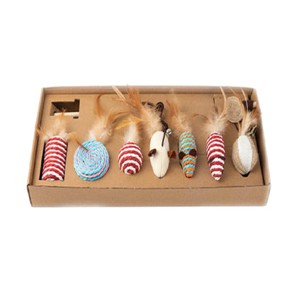 Exquisite Cat Fun Toys Gift Set