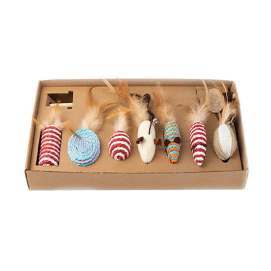 Exquisite Cat Fun Toys Gift Set