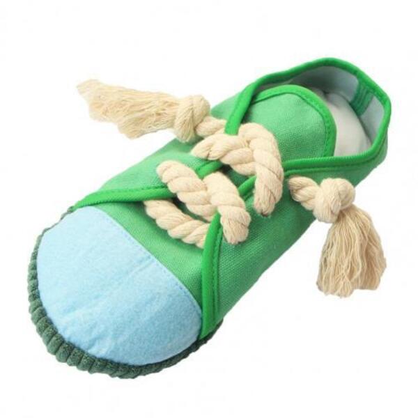 Squeaky Fun Tough Dog Shoes Toys