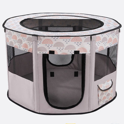 Foldable Breathable Pet Playpen