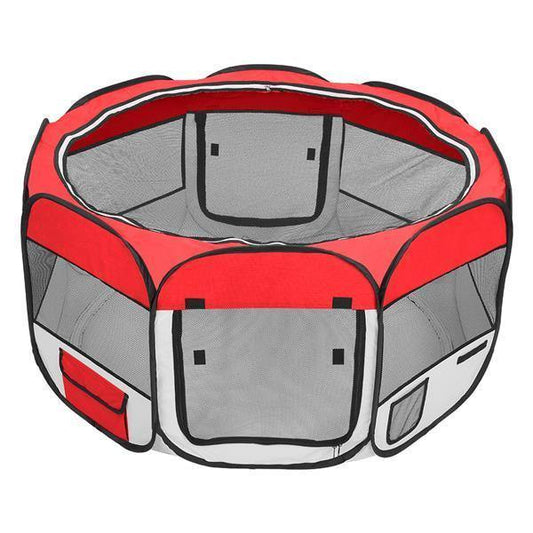 Portable Foldable Octagon Pet Playpen - Bark ‘n’ Paws