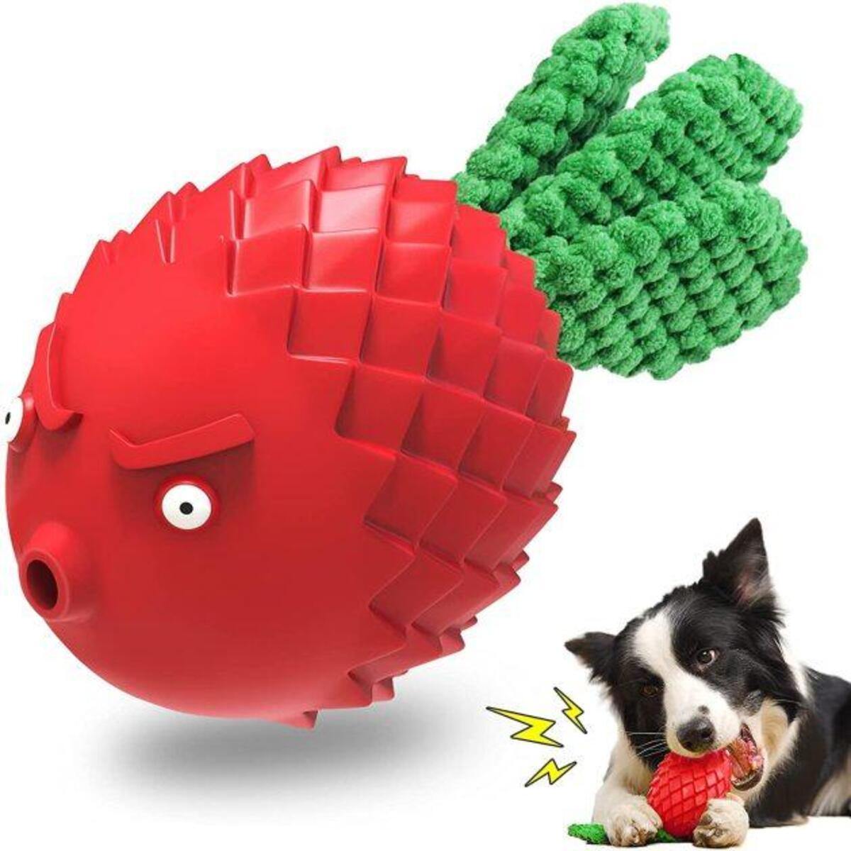 Indestructible Dog Chewy Squeaky Toys - Bark ‘n’ Paws