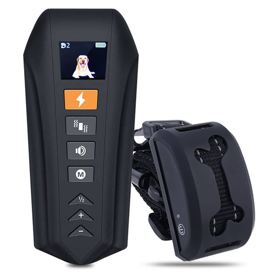 350m Shock Vibration IP67 Waterproof Dog Collar