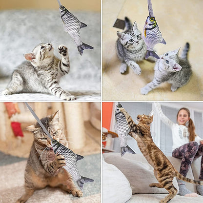 Interactive Floppy Fish Cat Toys